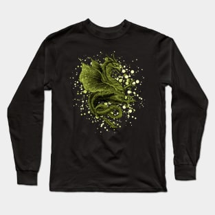 Green Dragon Long Sleeve T-Shirt